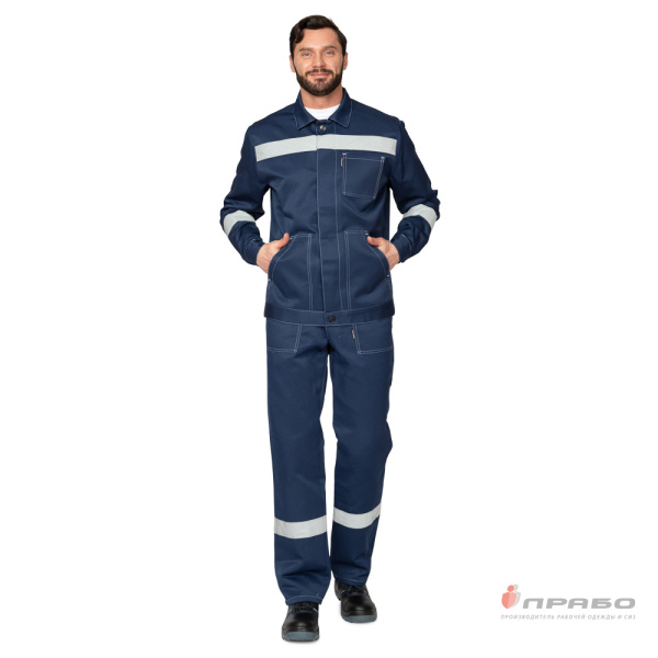 Куртка мужская летняя "Пантеон СОП" тёмно-синяя