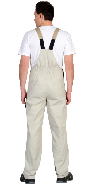 Полукомбинезон СИРИУС-КАСПИЙ молочный с оливой, песочным и СОП