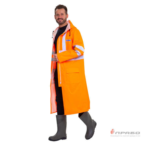 Плащ влагозащитный Extra-Vision WPL СОП оранжевый