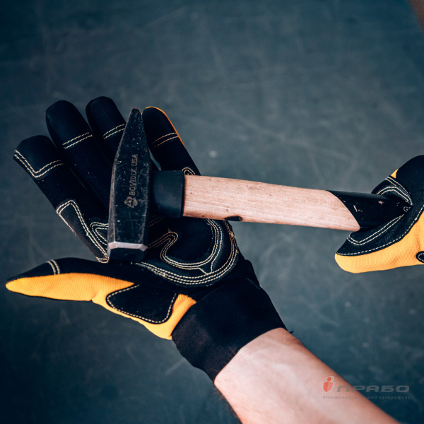 Перчатки для защиты от вибрации износостойкие JAV01