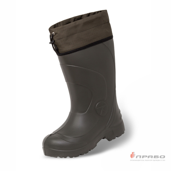 Сапоги мужские ЭВА "Барс С-031КПКС" с КП и кевларовой стелькой (40 см) оливковые