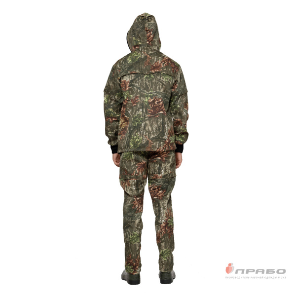 Костюм летний противоэнцефалитный камуфлированный дубок (куртка и брюки)