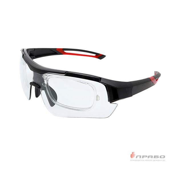 Очки защитные открытые антизапотевающие с двухсторонним покрытием "Дуэт"