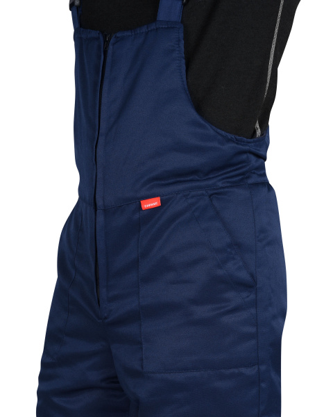 Полукомбинезон зимний универсальный тёмно-синий с СОП