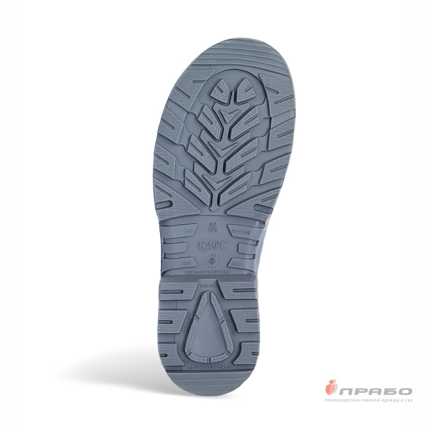 Сапоги кожаные "Барс-А-8М" с подошвой ПУ/ТПУ и КП чёрные (шерстин)