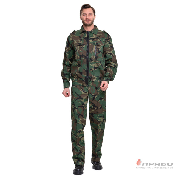 Костюм мужской "Ясон" камуфляж кукла для сотрудников охранных предприятий (куртка и брюки)