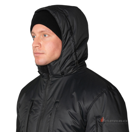 Куртка мужская утеплённая "Вегард" чёрная