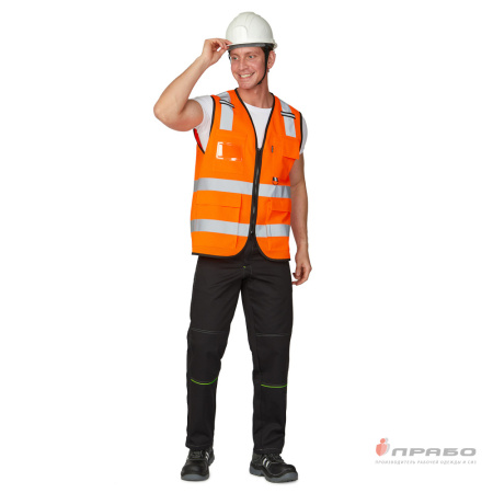 Жилет сигнальный "Ультра" оранжевый