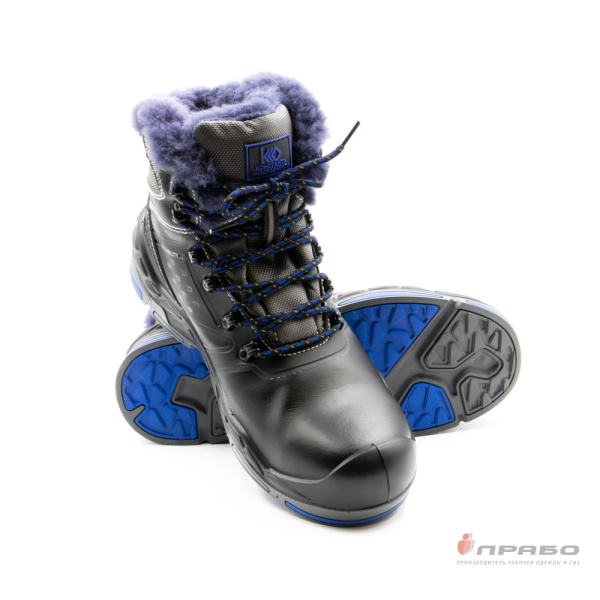 Ботинки "Б-М9" с подошвой ПУ/нитрил, КП и КС (натуральный мех)