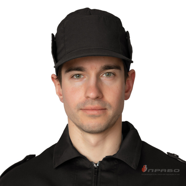 Кепка охранника чёрная