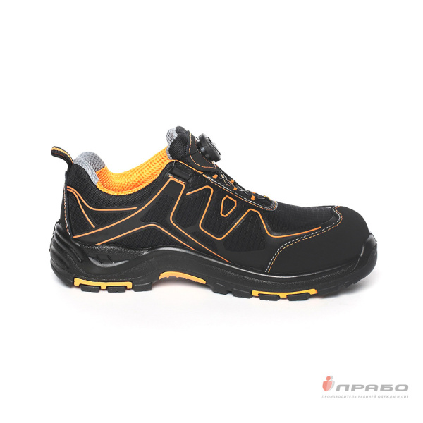 Полуботинки "Мистраль Premium Edition PRB8-CS" ПУ/нитрил с КП и АС чёрные