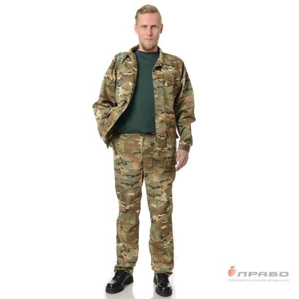 Костюм мужской "Полевой" КМФ ягель (куртка и брюки)