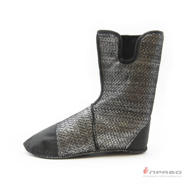 Утеплитель-вкладыш для сапог фольгированный артикул 170Т серый