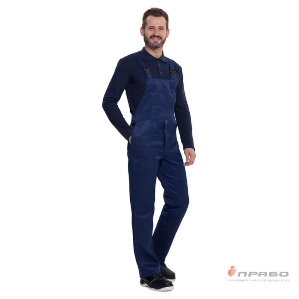 Полукомбинезон мужской "Стандарт 2" синий