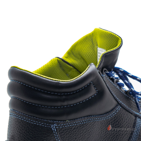 Ботинки кожаные "Мастер ЕS" с подошвой PB ESD Сomposite и МП чёрные