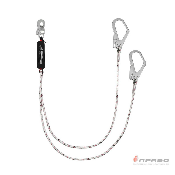 Строп веревочный двойной с амортизатором "aB22"
