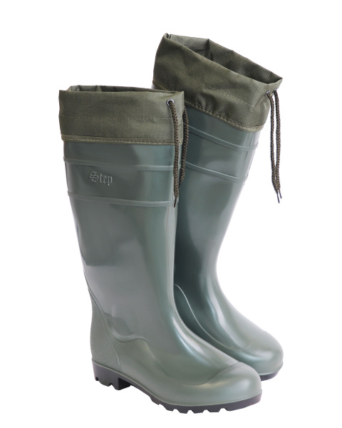 Сапоги ПВХ с манжетой мужские, высота 38см