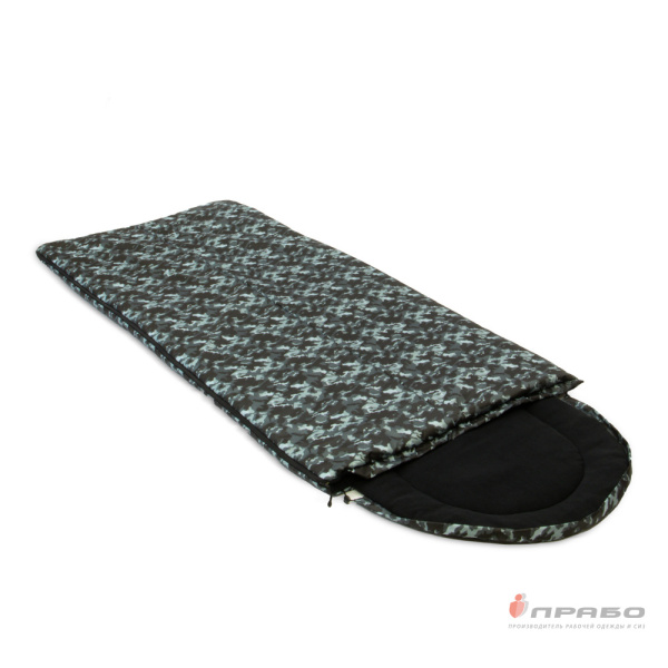 Мешок спальный туристический с двухслойным утеплителем и флисовой подкладкой, 90×200 см, до -30°С