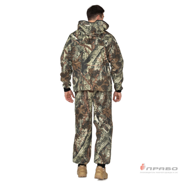 Костюм летний противоэнцефалитный камуфлированный лес (куртка и брюки)