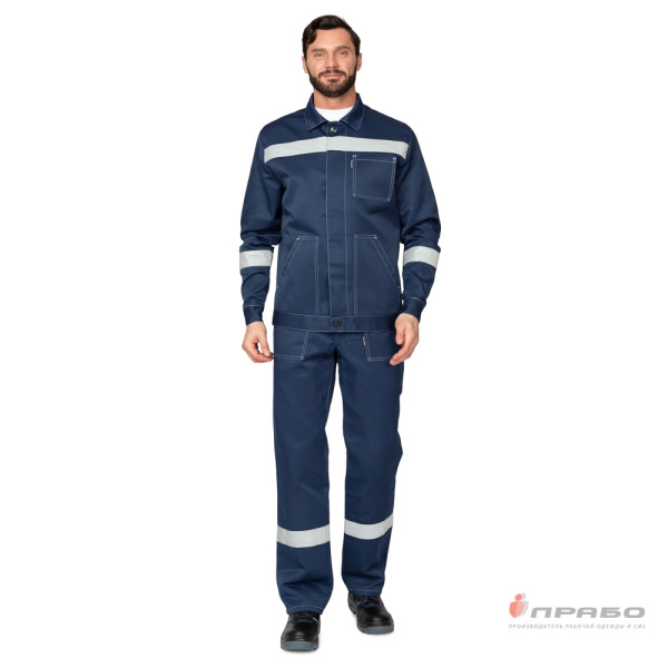 Куртка мужская летняя "Пантеон СОП" тёмно-синяя