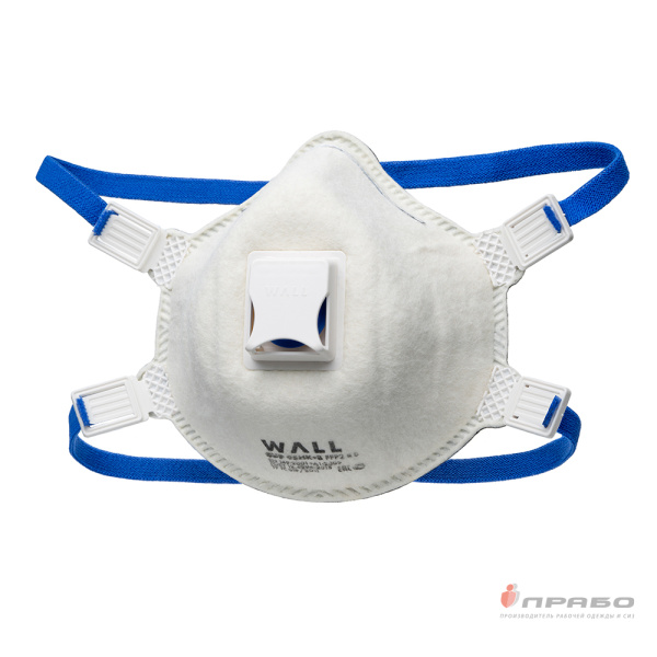 Респиратор Wall Cup 95HK+B FFP2 R D огнеупорный с клапаном выдоха арт. 29514 FO