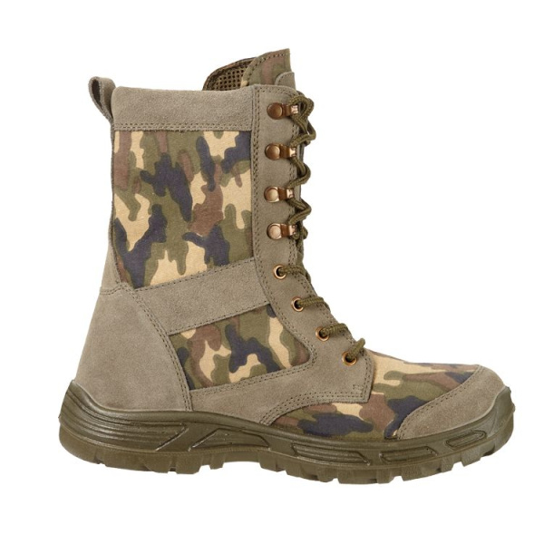 Ботинки с высоким берцем "Энфорсер 101", мультикам зелёный, ПУ