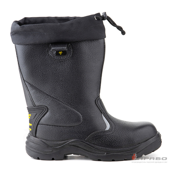 Сапоги "Викинг-Нитро-18Р" с подошвой ПУ/нитрил и КП чёрные