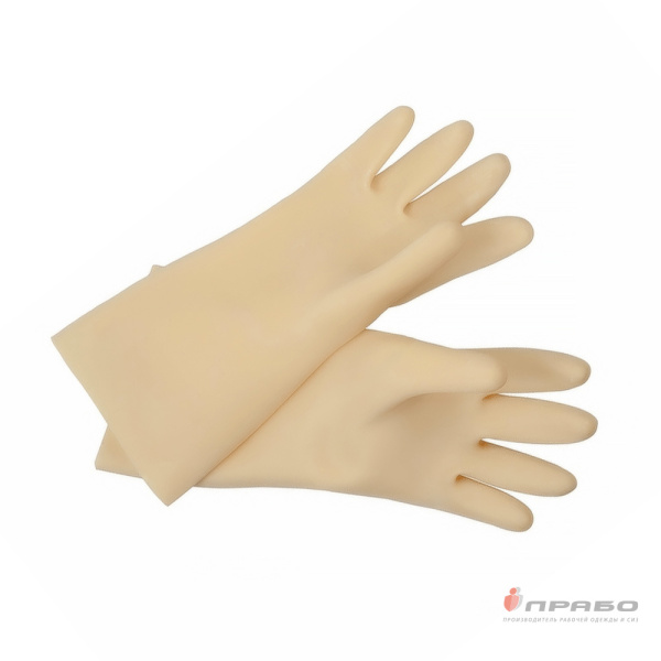 Перчатки диэлектрические латексные бесшовные