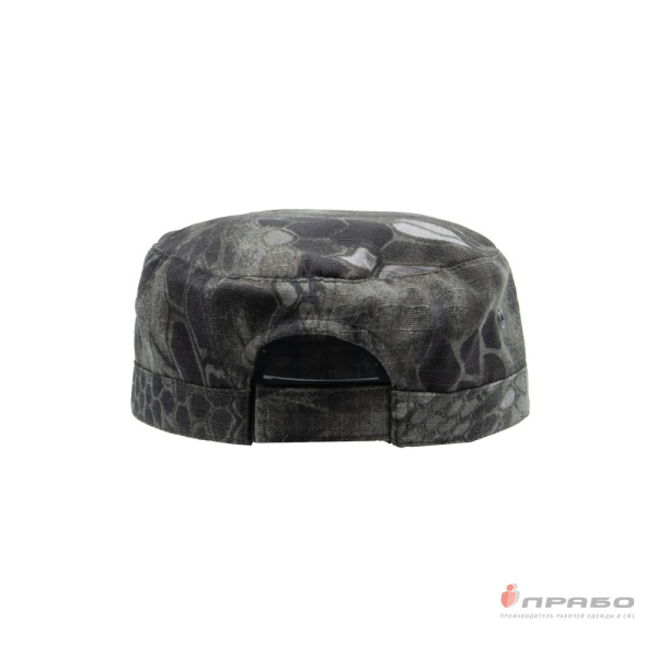 Кепи КМФ из ткани рип-стоп питон ночь